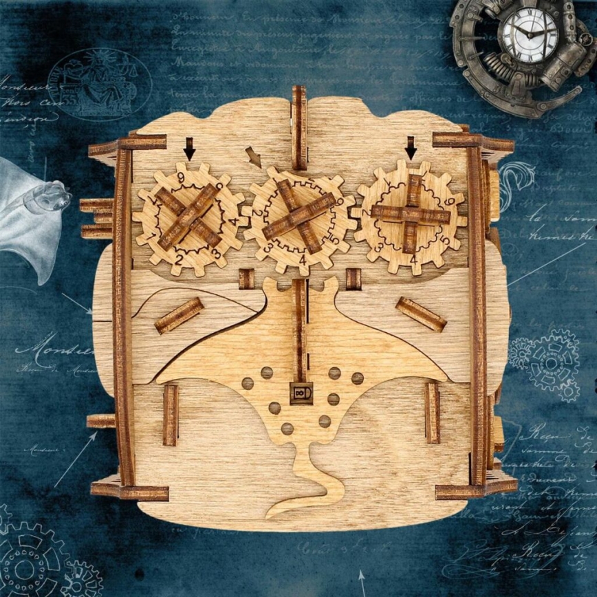 iDventure - Houten puzzel Kapitein Nemo's Nautilus-escape room