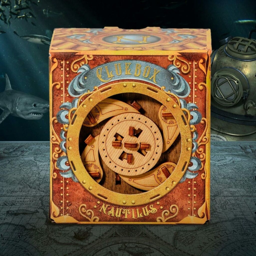iDventure - Houten puzzel Kapitein Nemo's Nautilus-escape room