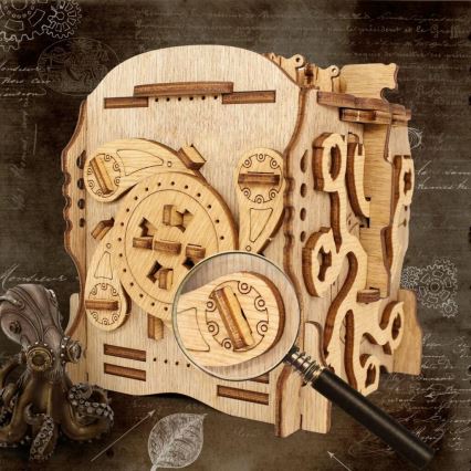 iDventure - Houten puzzel Kapitein Nemo's Nautilus-escape room