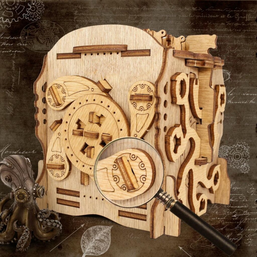 iDventure - Houten puzzel Kapitein Nemo's Nautilus-escape room