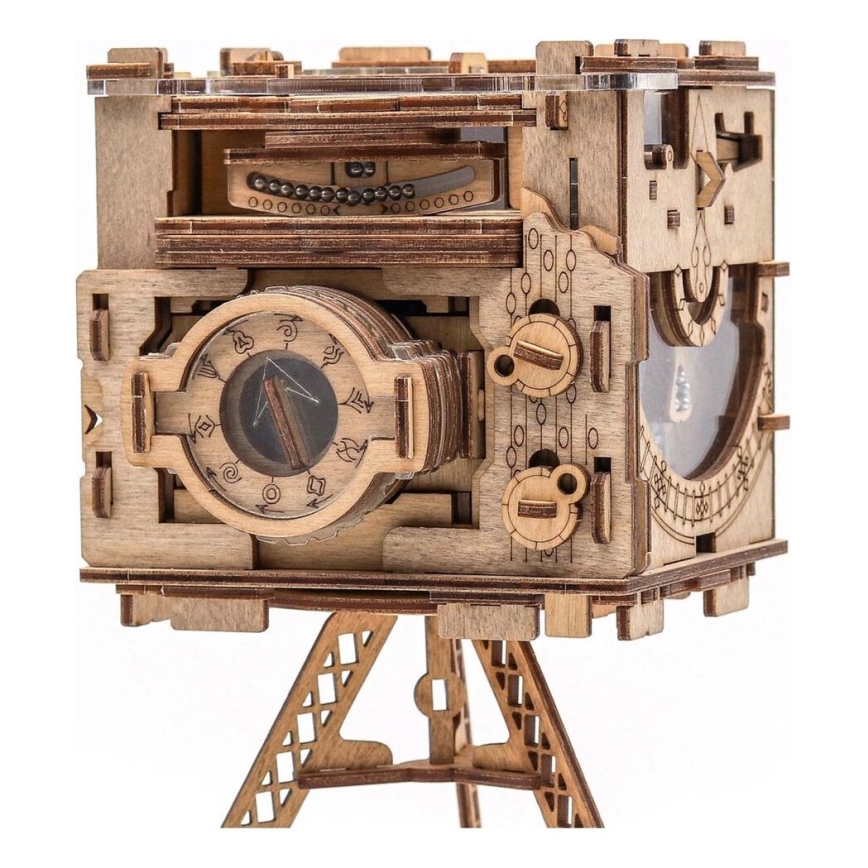 iDventure - Houten puzzel Ontsnappingskamer Sherlocks camera