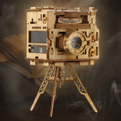 iDventure - Houten puzzel Ontsnappingskamer Sherlocks camera