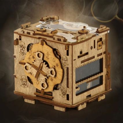 iDventure - Houten puzzel Ontsnappingskamer Sherlocks camera