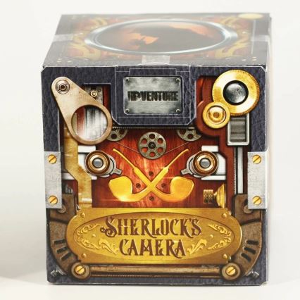 iDventure - Houten puzzel Ontsnappingskamer Sherlocks camera