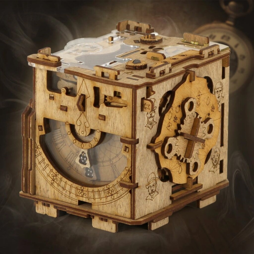 iDventure - Houten puzzel Ontsnappingskamer Sherlocks camera