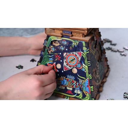 iDventure - Houten puzzel Zonnepiramide