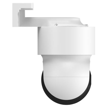 Slimme buitencamera met bewegingssensor, 2K-resolutie, 12V, IP65, Wi-Fi, wit