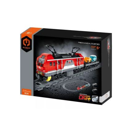iM.Master - Bouwset trein met rails 2xAA/400 mAh 617 onderdelen + afstandsbediening