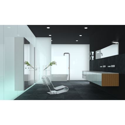 LED Badkamer inbouwverlichting LED/24W/230V 2700-6500K IP44 rond