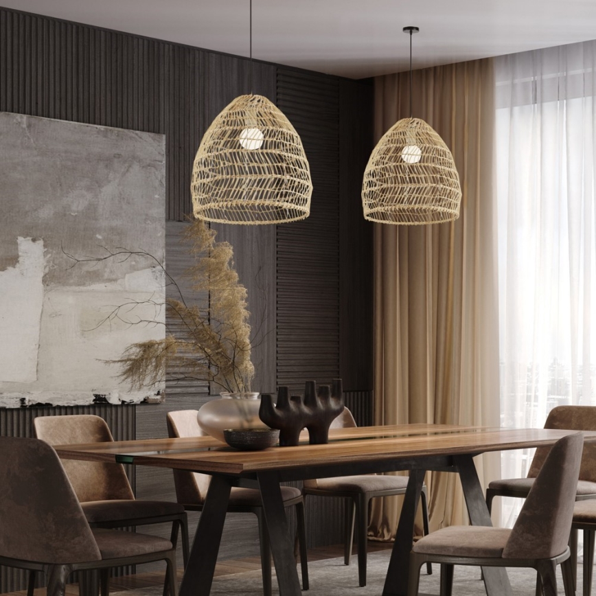 Hanglamp aan snoer BOHO DELICADO 1xE27/40W/230V Ø 38 cm