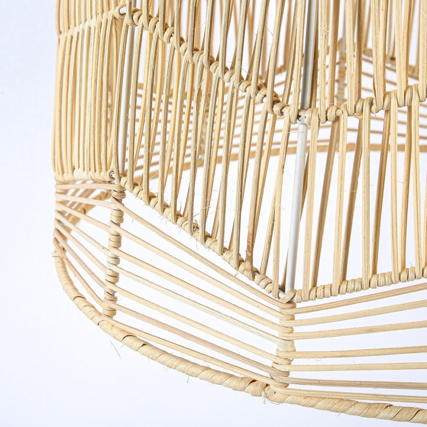Hanglamp aan een koord PELO 1xE27/40W/230V diameter 50 cm rotan
