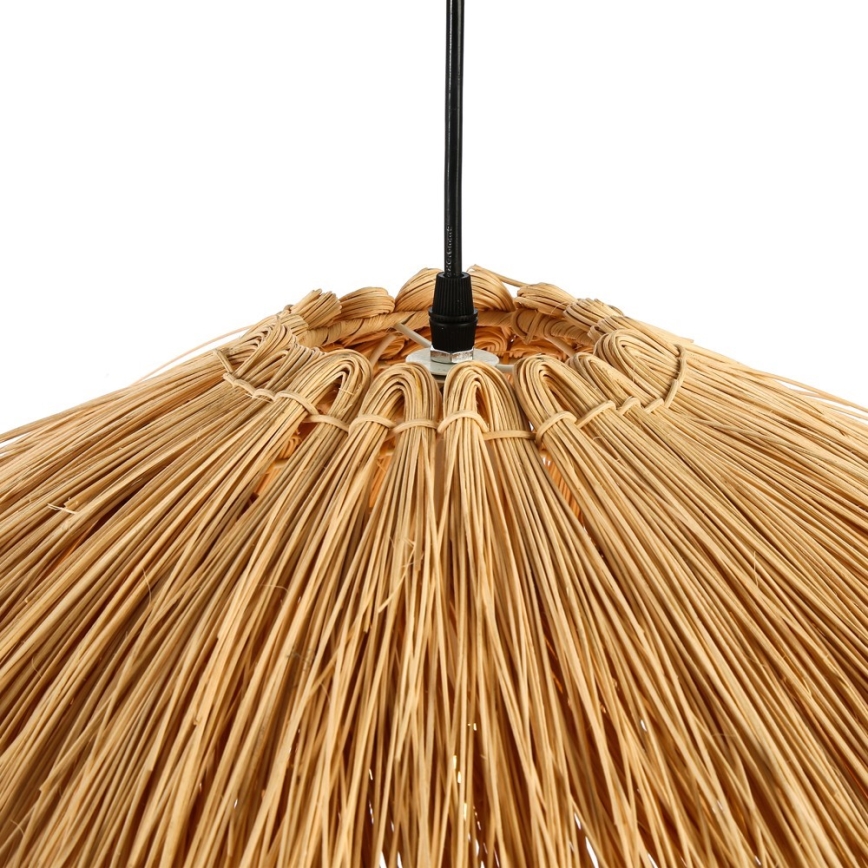 Hanglamp aan een koord NATURALEZA 1xE27/40W/230V diameter 55 cm rotan