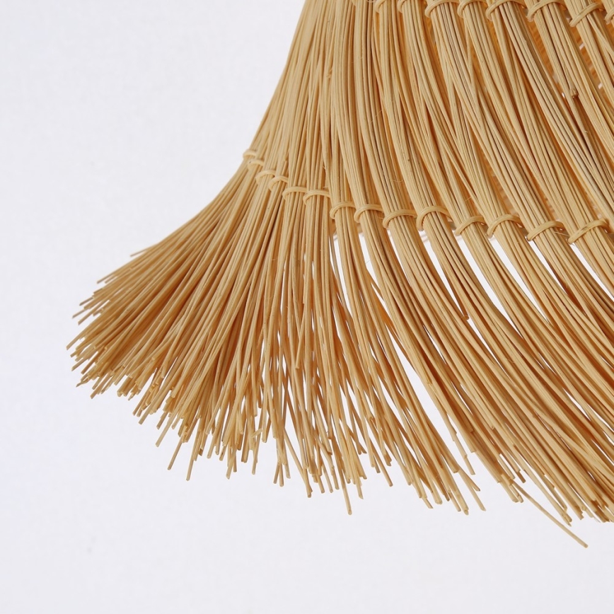 Hanglamp aan een koord NATURALEZA 1xE27/40W/230V diameter 45 cm rotan