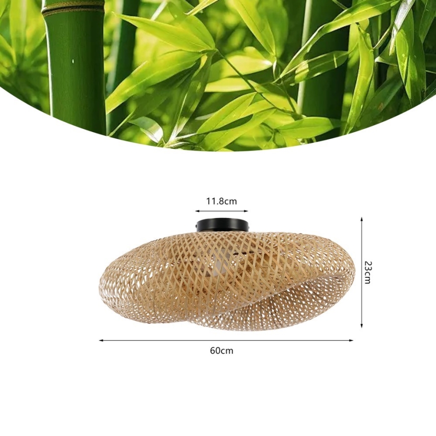 Plafondlamp BOHO HILO 1xE27/40W/230V Ø 60 cm