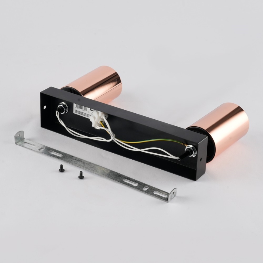 Spotlamp PUNTO 2xGU10/9W/230V roségoud