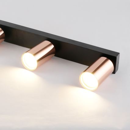 Plafondspot PUNTO 4xGU10/9W/230V roségoud