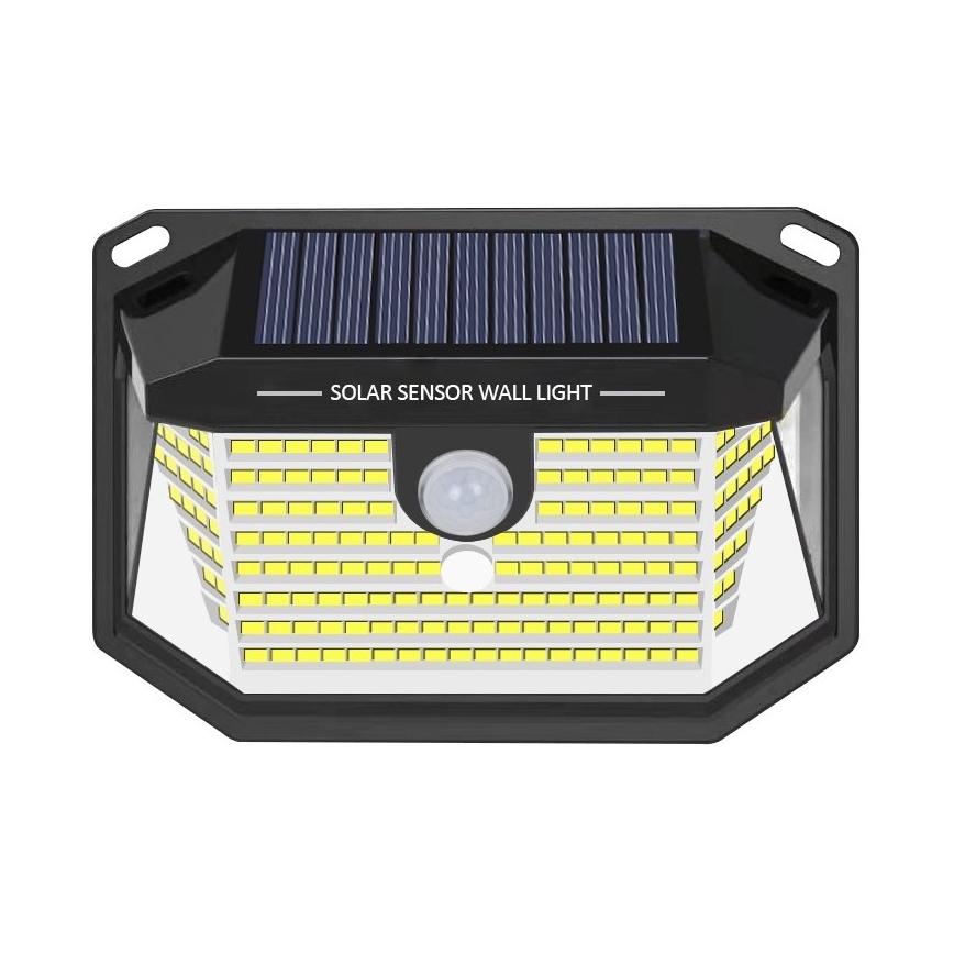 LED Solar wandlamp met sensor LED/4W/5,5V IP65 1200 mAh