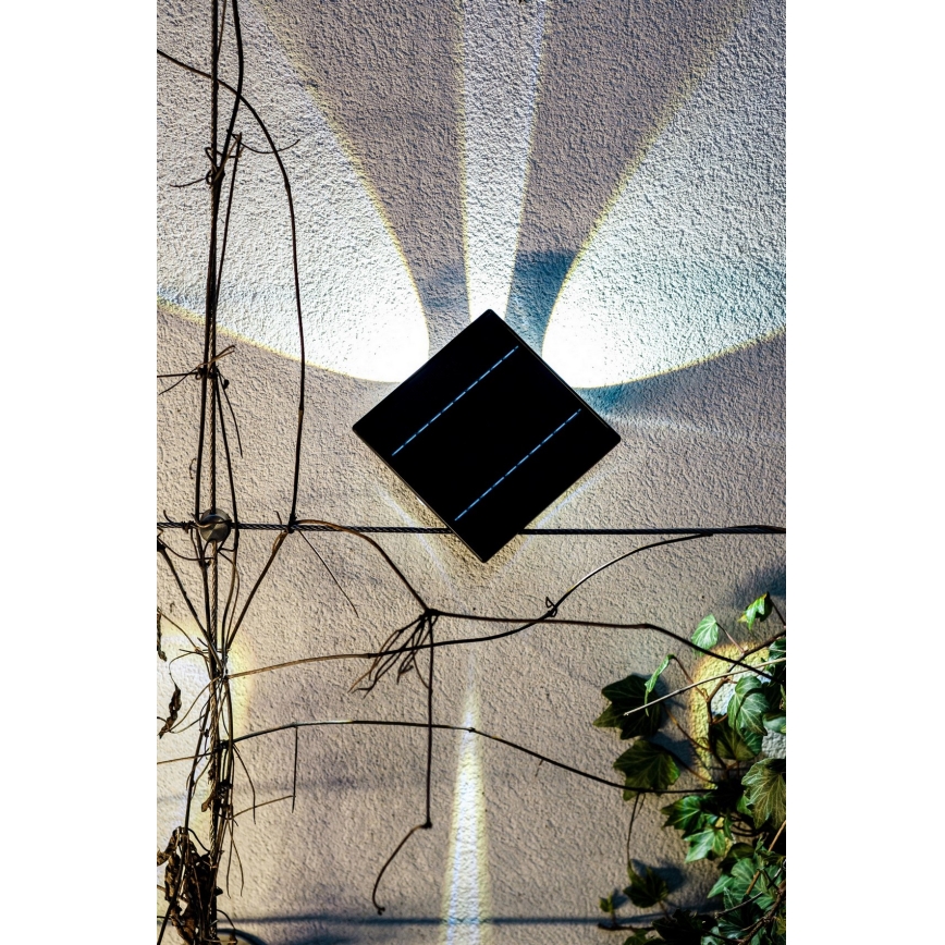 LED Solar wandlamp met sensor LED/2W/5V IP54