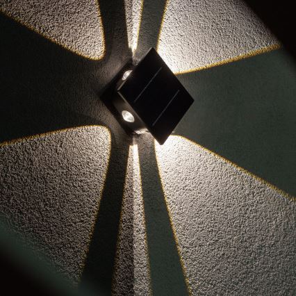 LED Solar wandlamp met sensor LED/2W/5V IP54