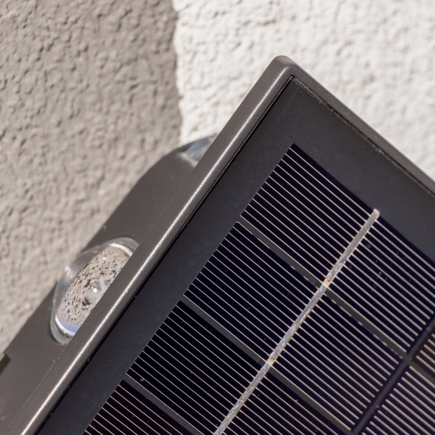 LED Solar wandlamp met sensor LED/2W/5V IP54