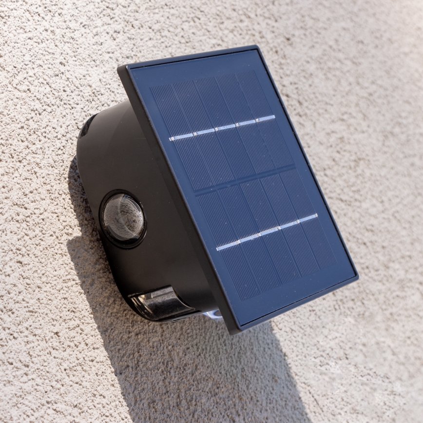 LED Solar wandlamp met sensor LED/2W/5V IP54