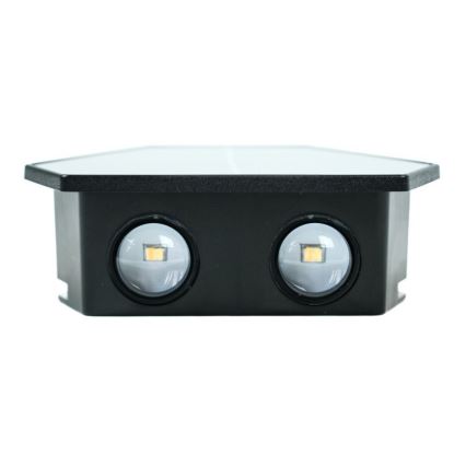LED Solar wandlamp met sensor LED/2W/5V IP54 1300 mAh