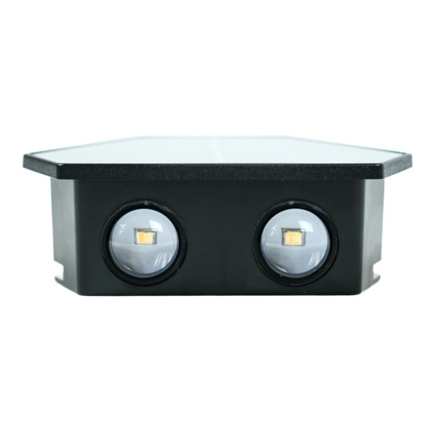 LED Solar wandlamp met sensor LED/2W/5V IP54 1300 mAh
