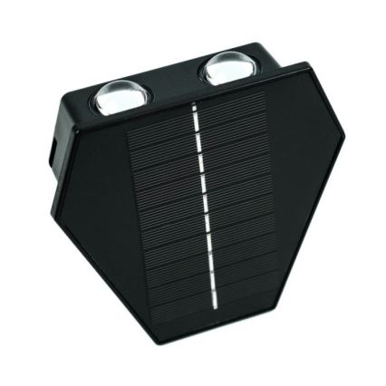 LED Solar wandlamp met sensor LED/2W/5V IP54 1300 mAh