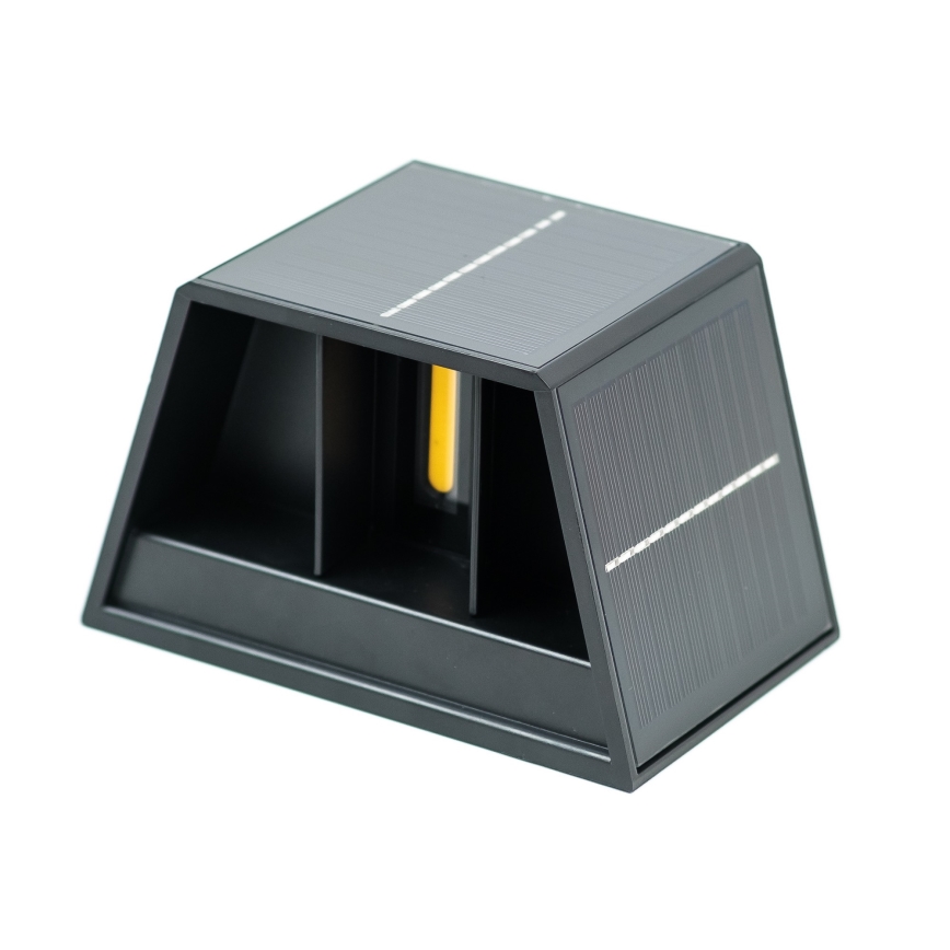 LED Solar Wandlamp met sensor LED/2W/5V IP54 1300 mAh
