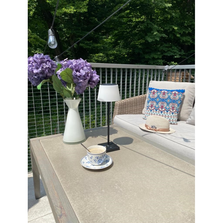 LED Dimbaar buitenshuis zonne- lamp met sensor LED/4W/5V IP44