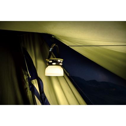 LED RGB Draagbaar zonne- oplaadbaar lamp met LED ketting LED/10W/5V 3600 mAh IP65 3600 mAh