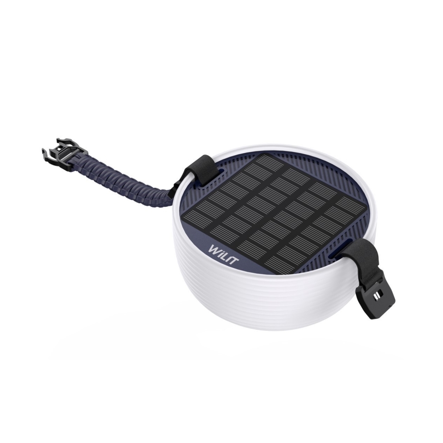 LED RGB Draagbaar zonne- oplaadbaar lamp met LED ketting LED/10W/5V 3600 mAh IP65 3600 mAh