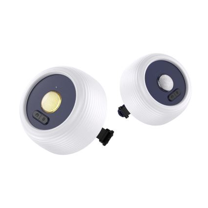 LED RGB Draagbaar zonne- oplaadbaar lamp met LED ketting LED/10W/5V 3600 mAh IP65 3600 mAh