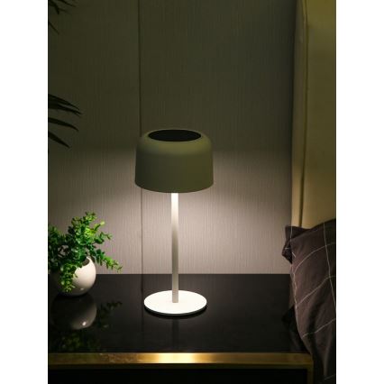 LED Dimbaar buitenshuis zonne- lamp LED/4W/5V 3600mAh IP44