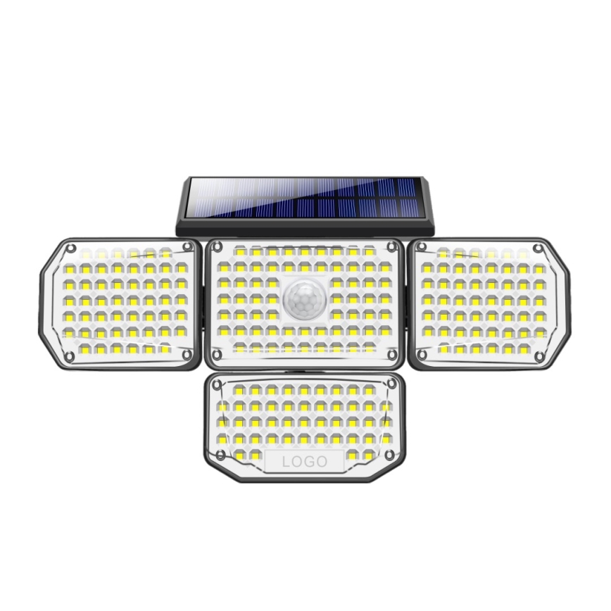 LED Solar wandlamp met sensor LED/5W/5,5V 3000K/6500K IP44