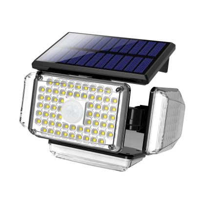 LED Solar wandlamp met sensor LED/5W/5,5V 3000K/6500K IP44