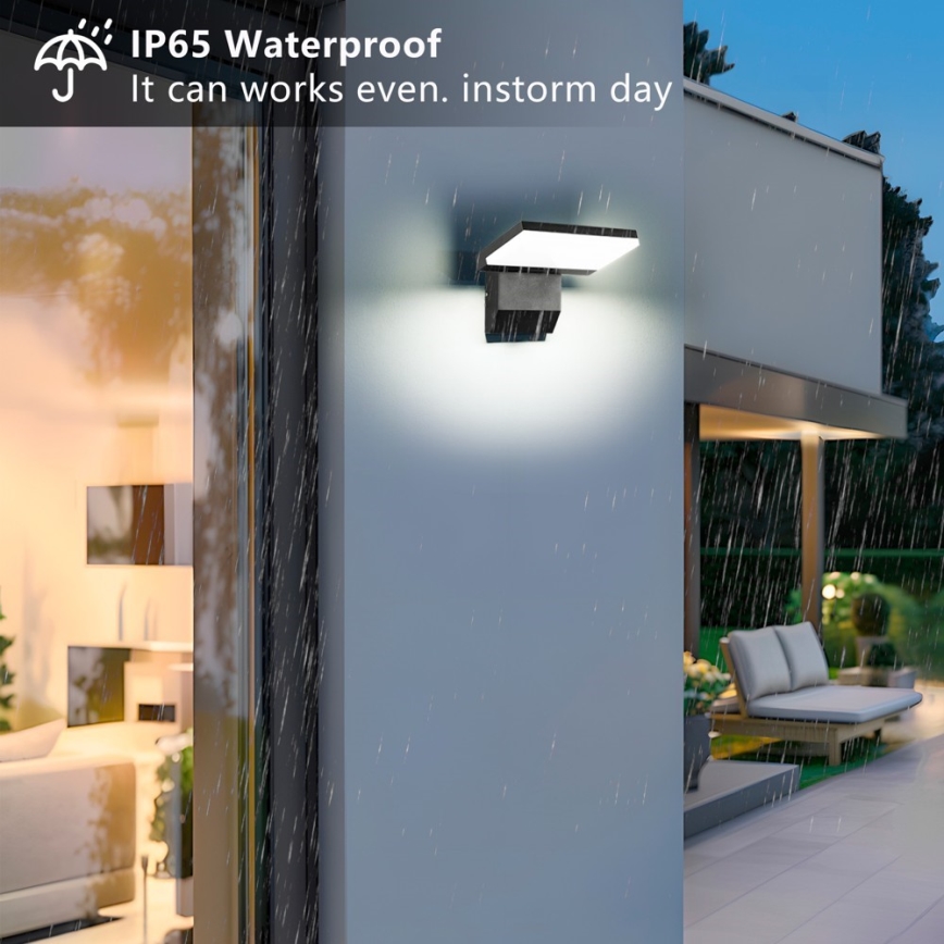 LED buitenwandlamp MODERN LED/18W/230V IP65