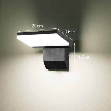 LED buitenwandlamp MODERN LED/18W/230V IP65
