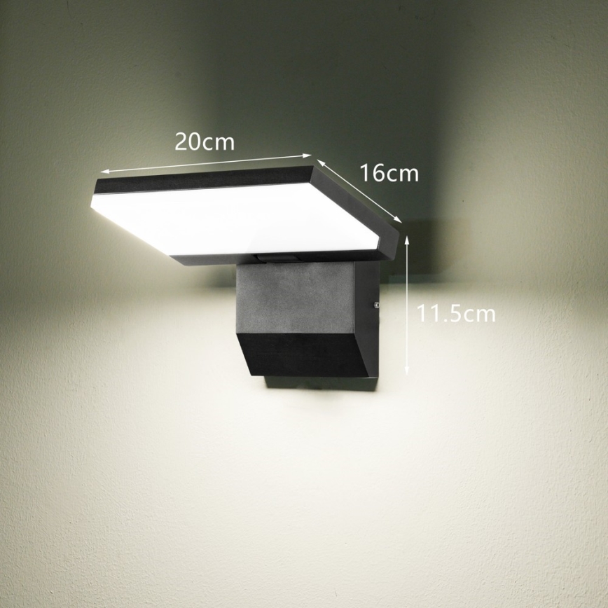 LED buitenwandlamp MODERN LED/18W/230V IP65