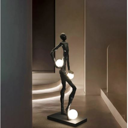 Vloerlamp SILUETTE 3xE27/60W/230V 185 cm Aura