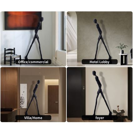 Decoratief beeld SILUETTE 210 cm Human