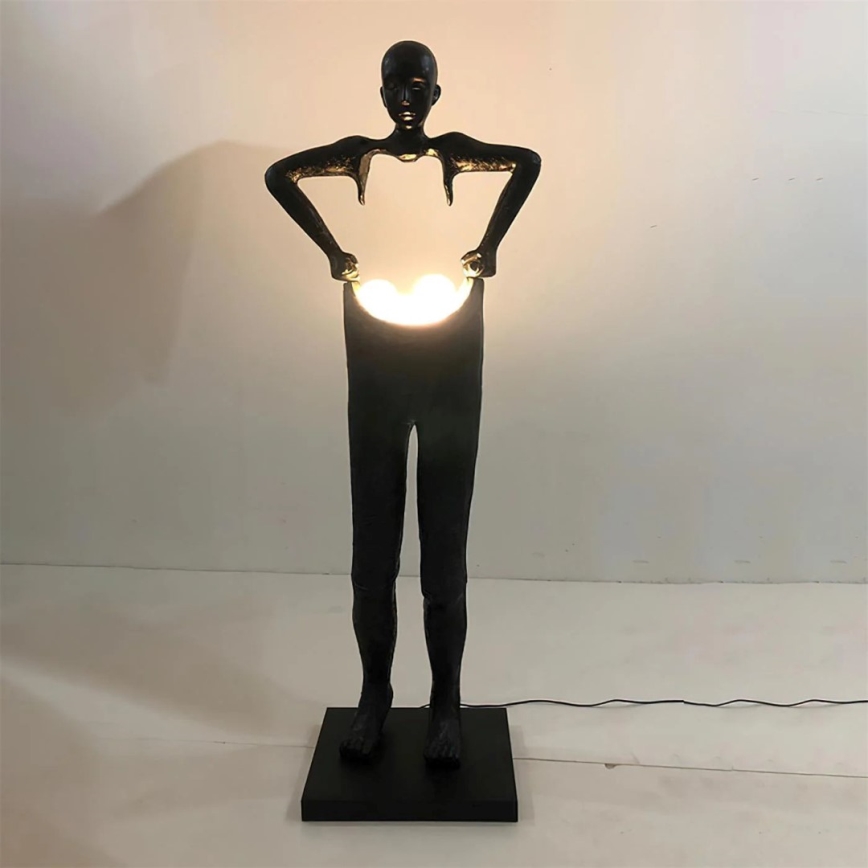 Vloerlamp SILUETTE 4xG9/10W/230V 185 cm Human Houdini