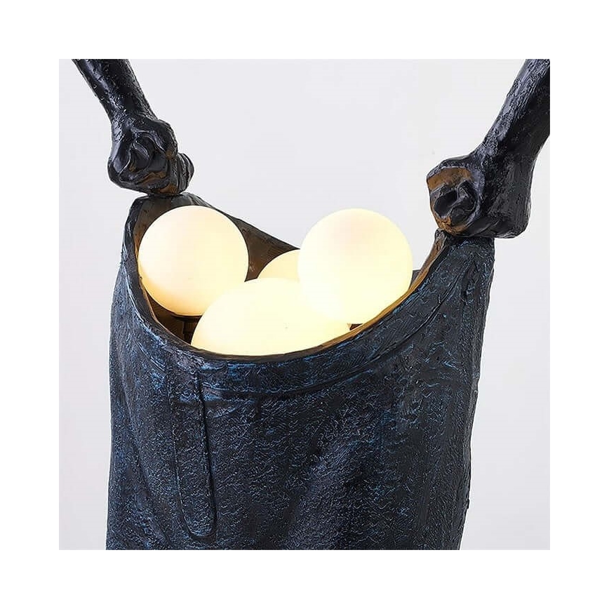 Vloerlamp SILUETTE 4xG9/10W/230V 185 cm Human Houdini