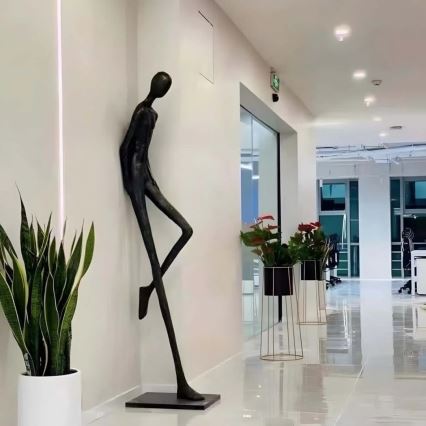 Decoratief beeld SILUETTE 178 cm Human Relax