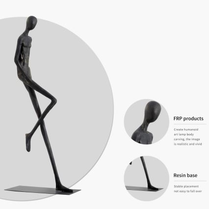Decoratief beeld SILUETTE 178 cm Human Relax