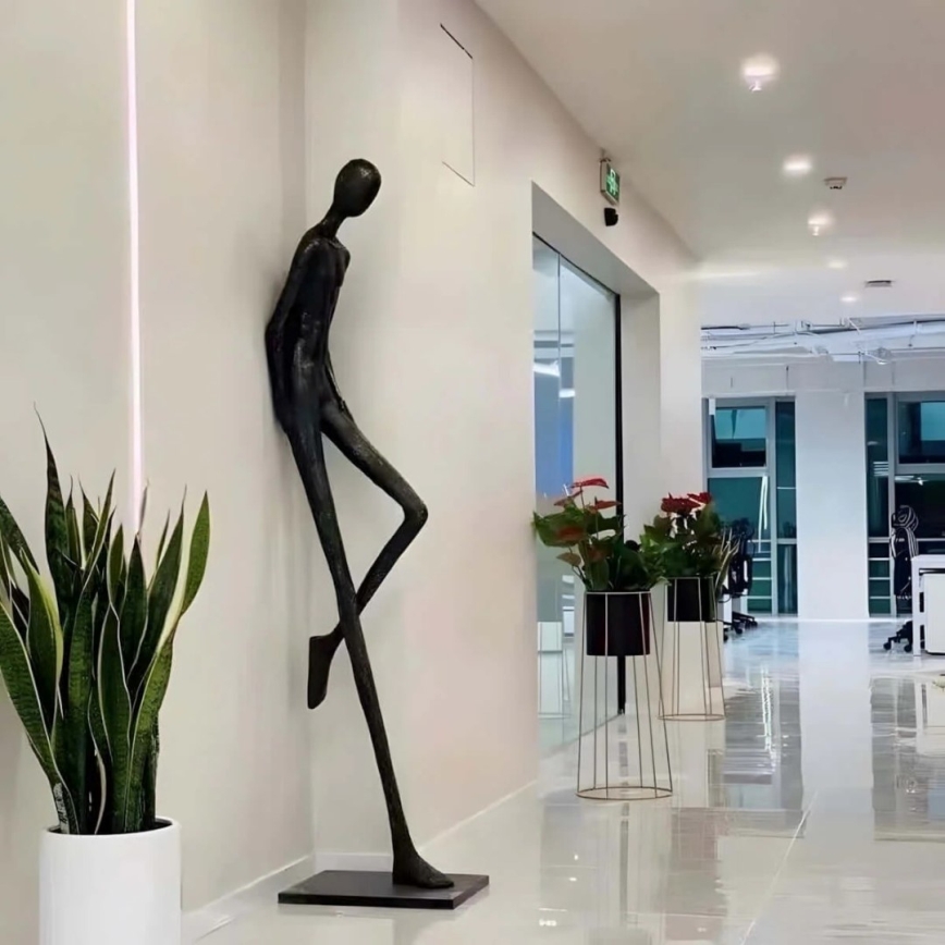 Decoratief beeld SILUETTE 190 cm Human Relax