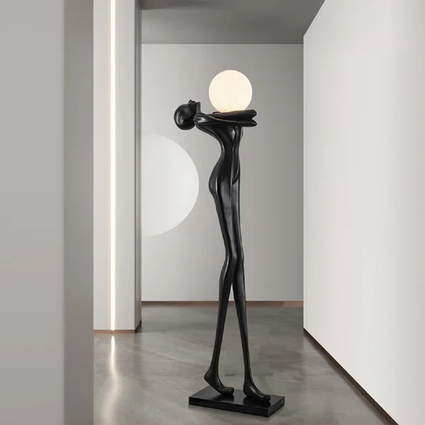 Vloerlamp SILUETTE 1xE27/25W/230V 175 cm Human Woman