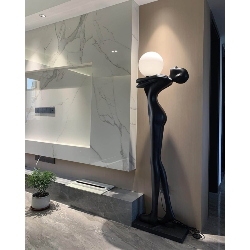 Vloerlamp SILUETTE 1xE27/25W/230V 175 cm Human Woman