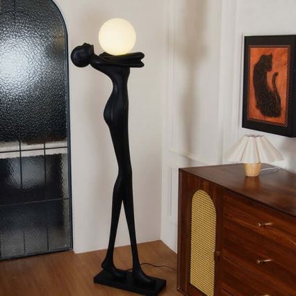 Vloerlamp SILUETTE 1xE27/25W/230V 175 cm Human Woman