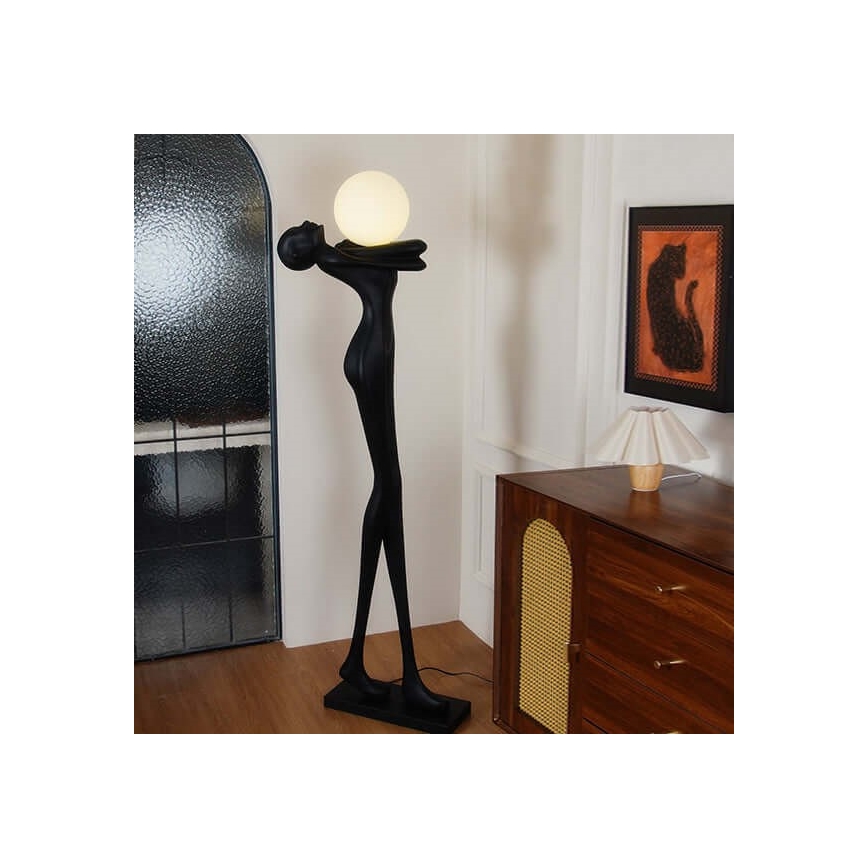 Vloerlamp SILUETTE 1xE27/25W/230V 175 cm Human Woman